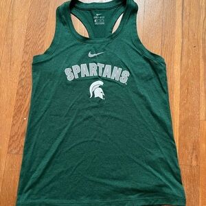 Nike ladies tank, Michigan Spartans